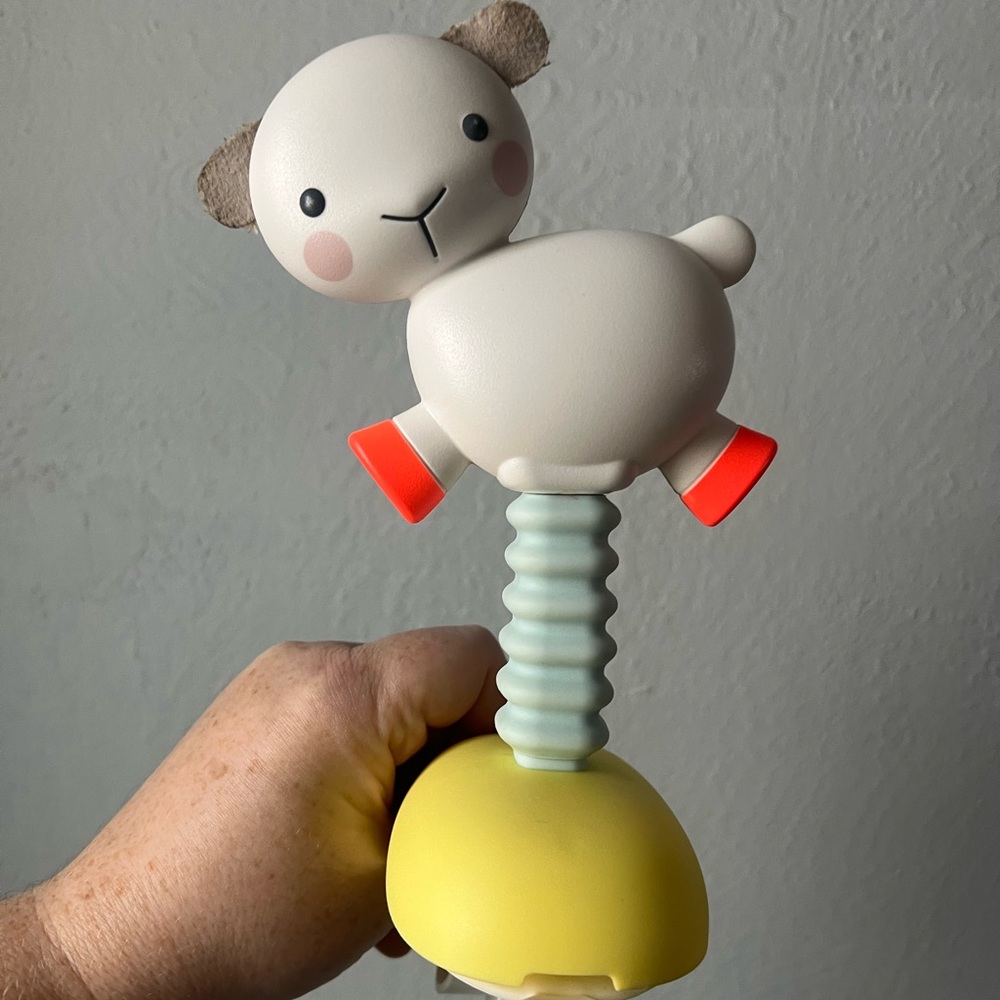 Skip Hop Baby Activity Center Replacement Snap on Toy Lamb